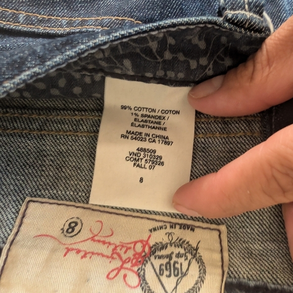 🛍️4 For $15🛍️GAP Blue Straight Jeans Classic Denim - Picture 4 of 12